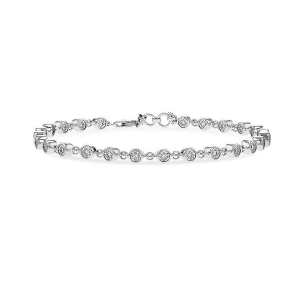 14kt White Gold Diamond Bracelet Don's Jewelry & Design Washington, IA