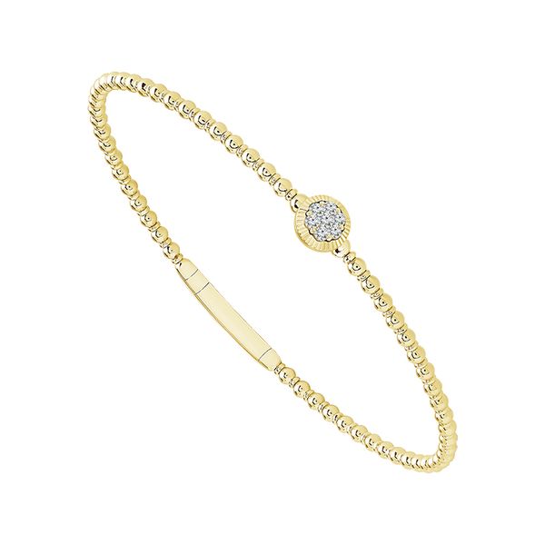 14kt Yellow Gold Diamond Bracelet Don's Jewelry & Design Washington, IA