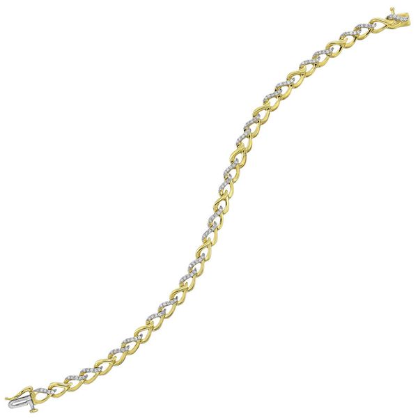 Gold Diamond Bracelet Don's Jewelry & Design Washington, IA