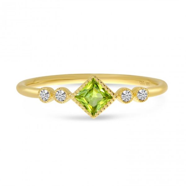 14kt Yellow Gold Peridot Ring Don's Jewelry & Design Washington, IA