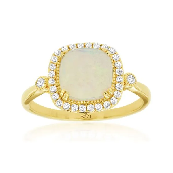 14kt Yellow Gold Opal Ring Don's Jewelry & Design Washington, IA