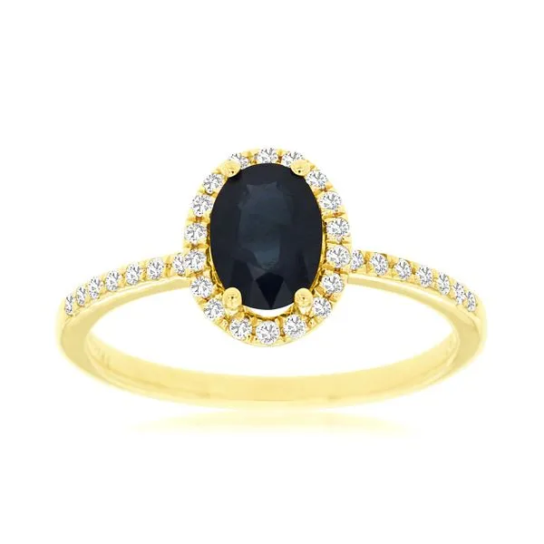 14kt Yellow Gold Sapphire Ring Don's Jewelry & Design Washington, IA