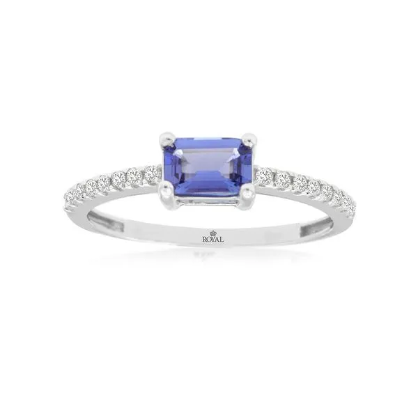 14kt White Gold Tanzanite Ring Don's Jewelry & Design Washington, IA