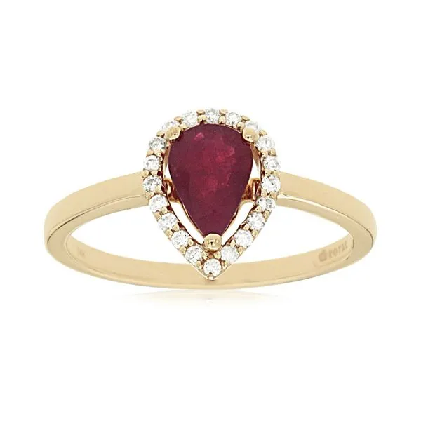 14kt Yellow Gold Ruby Ring Don's Jewelry & Design Washington, IA