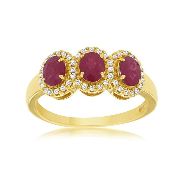 14kt Yellow Gold Ruby Ring Don's Jewelry & Design Washington, IA