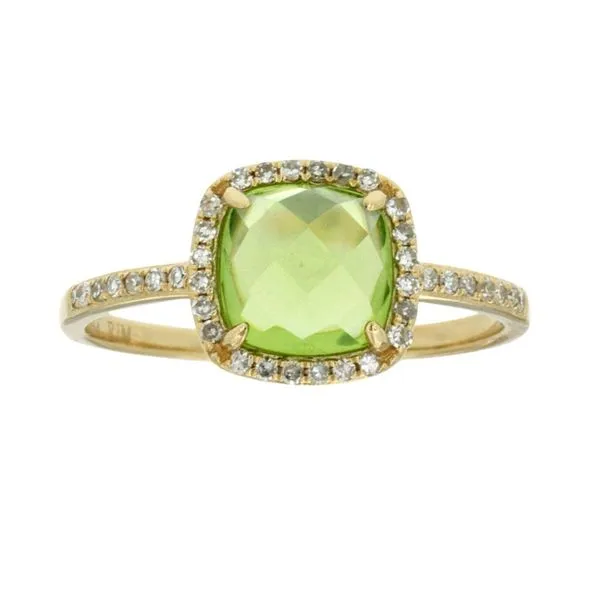 14kt Yellow Gold Peridot Ring Don's Jewelry & Design Washington, IA