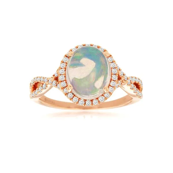 14kt Rose Gold Opal Ring Don's Jewelry & Design Washington, IA