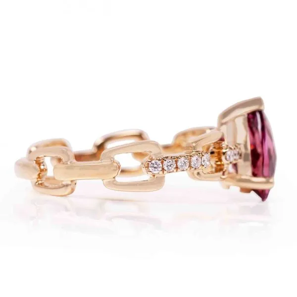 14kt Yellow Gold Rhodolite Ring Image 2 Don's Jewelry & Design Washington, IA