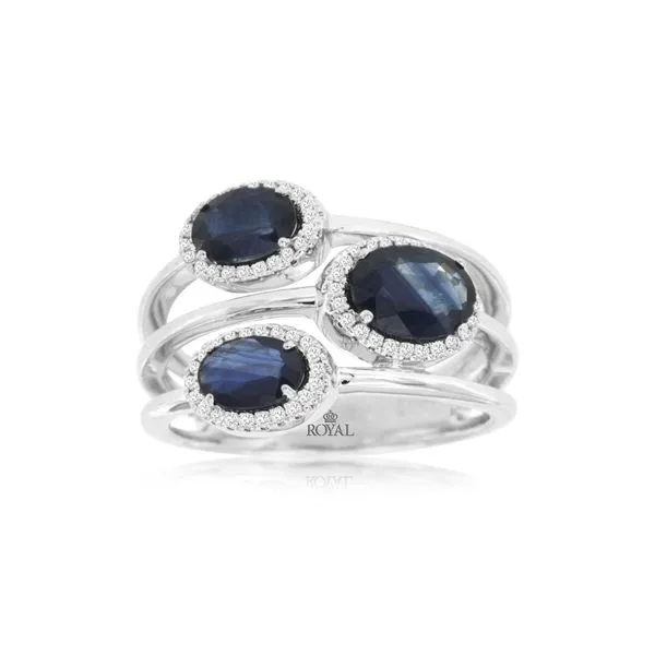 14kt White Gold Sapphire Ring Don's Jewelry & Design Washington, IA