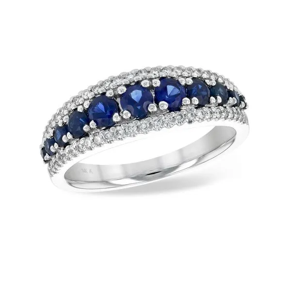 14kt White Gold Sapphire Ring Don's Jewelry & Design Washington, IA