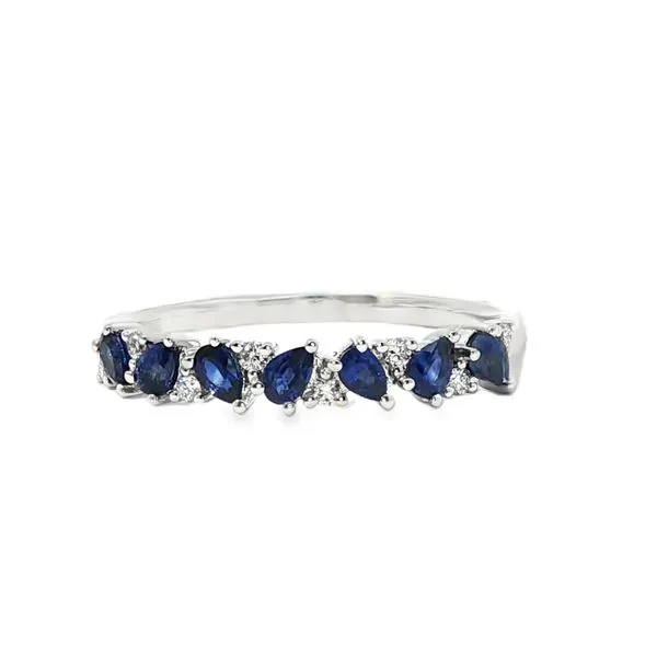 Sapphire and Diamond Ring Don's Jewelry & Design Washington, IA