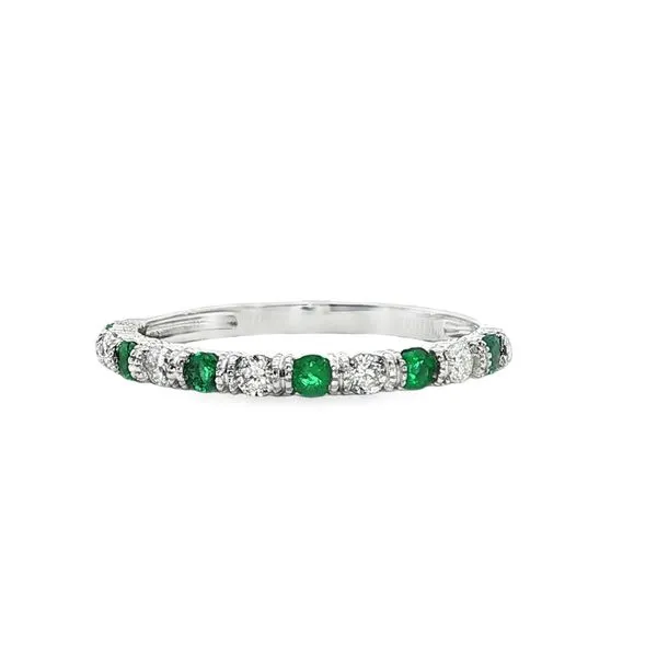 14kt White Gold Emerald Ring Don's Jewelry & Design Washington, IA