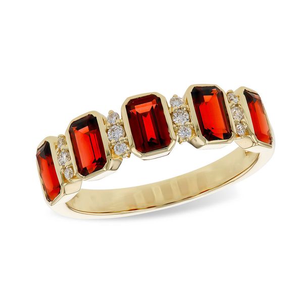 14kt Yellow Gold Garnet Ring Don's Jewelry & Design Washington, IA