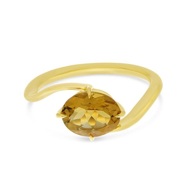 Gold Citrine Ring Don's Jewelry & Design Washington, IA
