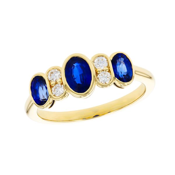 Gold Sapphire Ring Don's Jewelry & Design Washington, IA