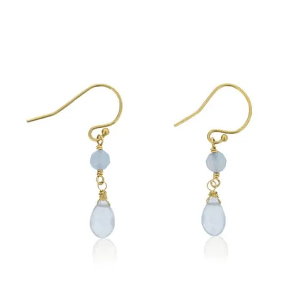 Aquamarine Earrings Don's Jewelry & Design Washington, IA