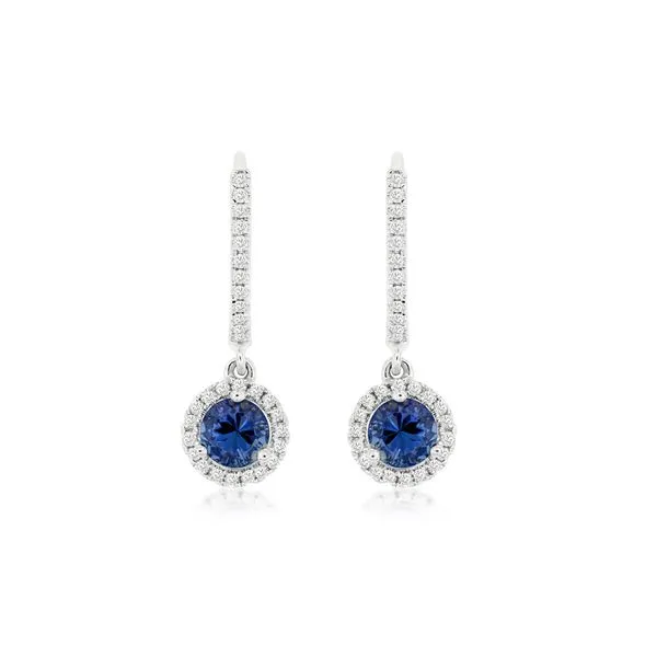 14kt White Gold Tanzanite Earrings Don's Jewelry & Design Washington, IA