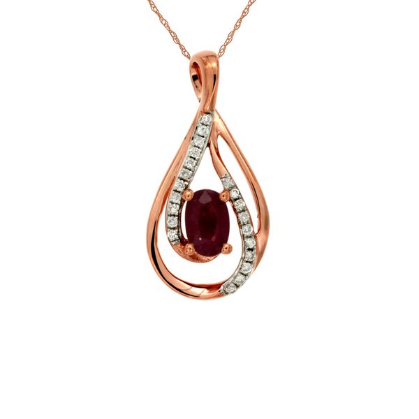 14kt Ruby Necklace Don's Jewelry & Design Washington, IA
