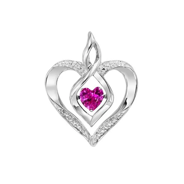Sterling Silver Pink Tourmaline Necklace Don's Jewelry & Design Washington, IA