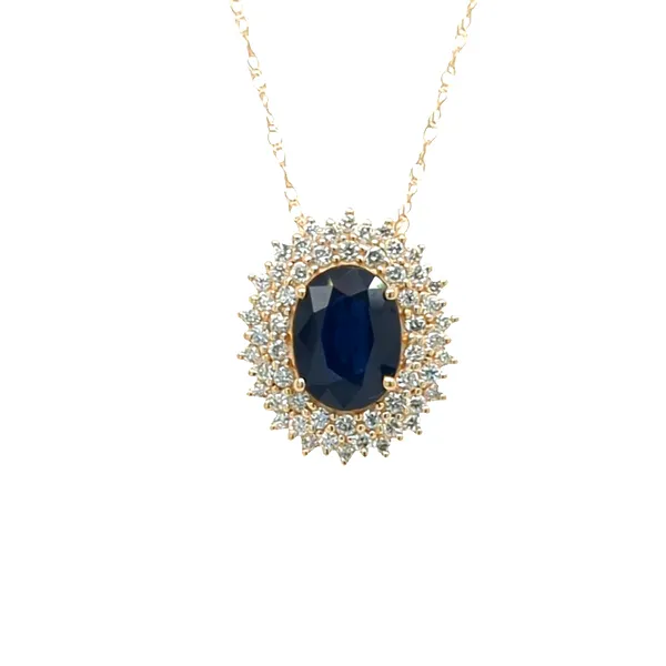 14kt Yellow Gold Sapphire Necklace Don's Jewelry & Design Washington, IA