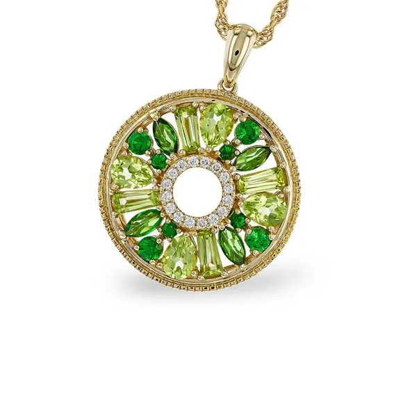 14kt Yellow Gold Peridot Necklace Don's Jewelry & Design Washington, IA