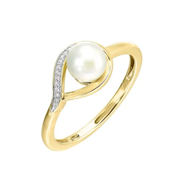 14kt Yellow Gold Pearl Ring Don's Jewelry & Design Washington, IA