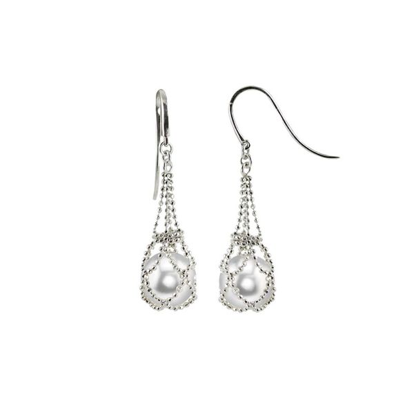 Sterling Silver Pearl Earrings Don's Jewelry & Design Washington, IA