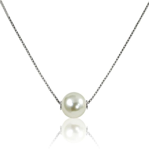 14kt White Gold Pearl Necklace Don's Jewelry & Design Washington, IA