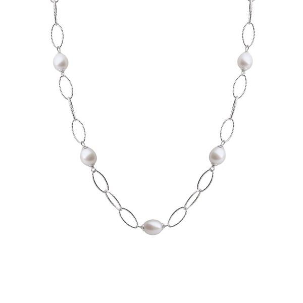 Sterling Silver Freshwater Pearl Necklace Don's Jewelry & Design Washington, IA