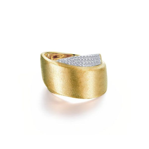 18kt Yellow Gold Plate Simulated Diamond Ring Don's Jewelry & Design Washington, IA