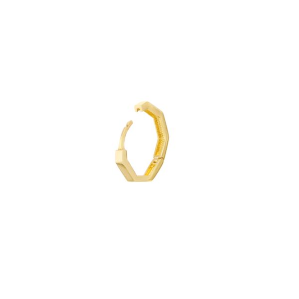 14kt Yellow Gold Hoop Earrings Image 2 Don's Jewelry & Design Washington, IA
