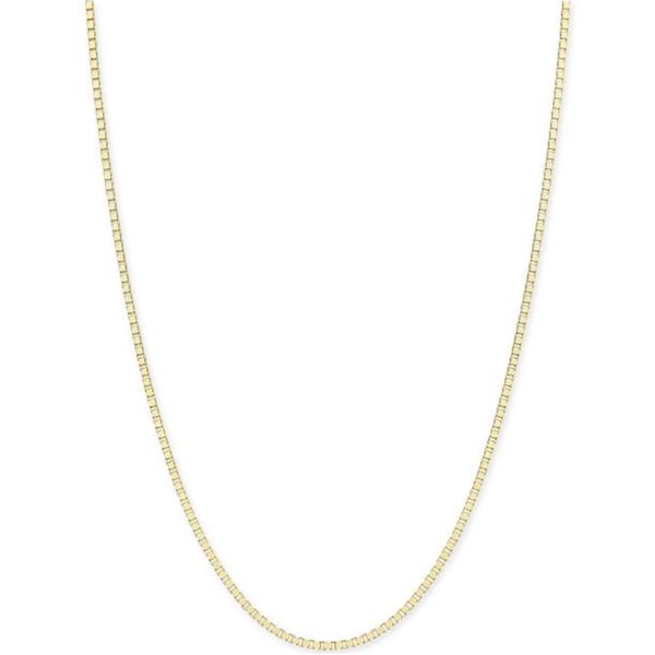 10kt Yellow Gold Box Chain Don's Jewelry & Design Washington, IA