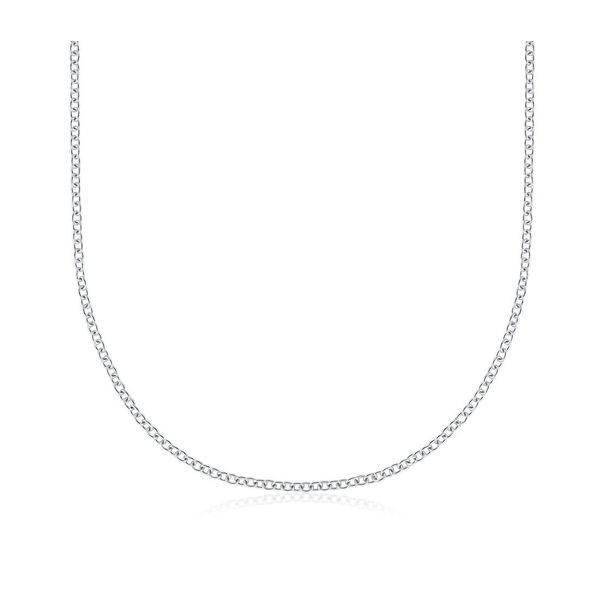 14kt White Gold Cable Link Chain Don's Jewelry & Design Washington, IA