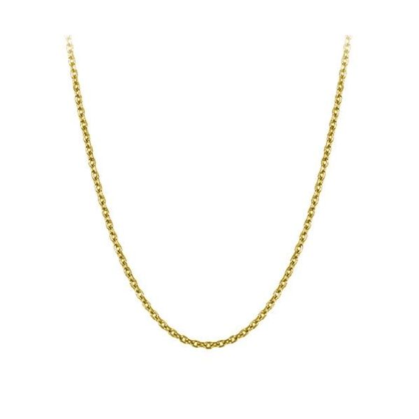 14kt Yellow Gold Cable Link Chain Don's Jewelry & Design Washington, IA