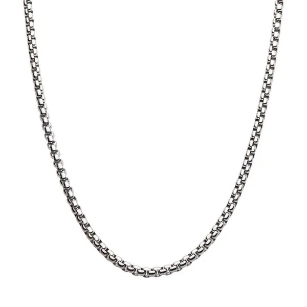 Men's Stainless Steel 4mm Bold Box Chain Don's Jewelry & Design Washington, IA