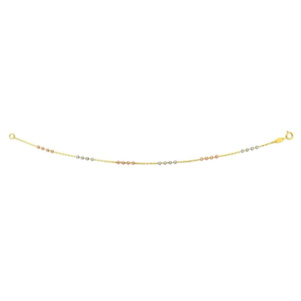 14kt Yellow, White & Rose Gold Bracelet Don's Jewelry & Design Washington, IA