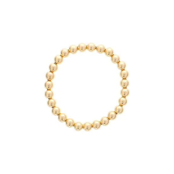 Gold Filled 7mm Bead Bracelet Don's Jewelry & Design Washington, IA