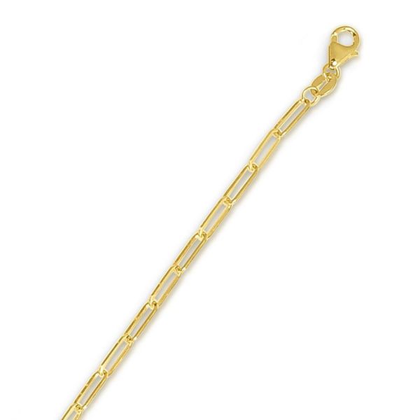 14kt Yellow Gold Paperclip Bracelet Don's Jewelry & Design Washington, IA