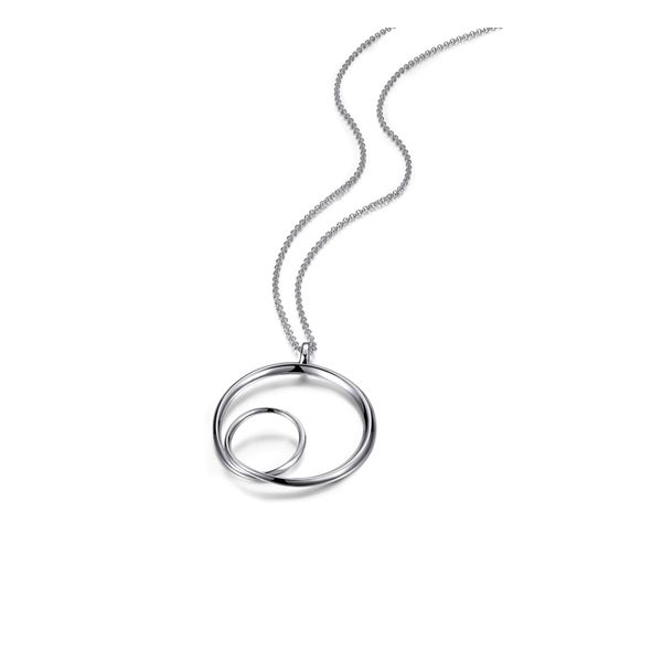 Sterling Silver Eternity Circle Necklace Don's Jewelry & Design Washington, IA