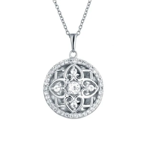 Sterling Silver Elsie Locket Necklace Don's Jewelry & Design Washington, IA