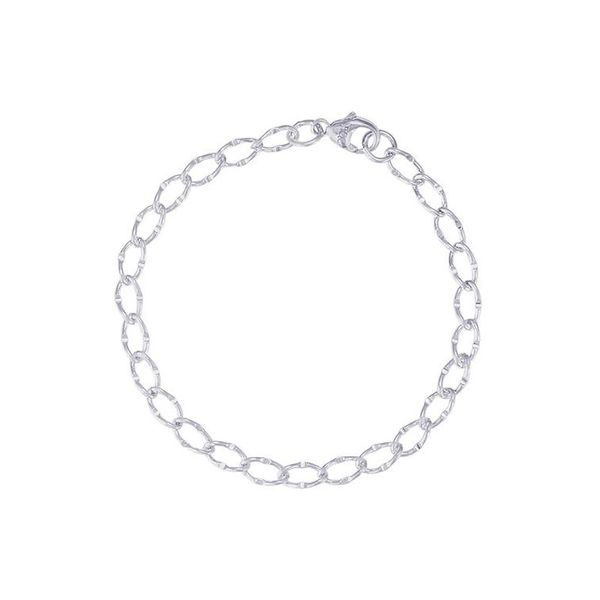 Sterling Silver Open Link Bracelet Don's Jewelry & Design Washington, IA