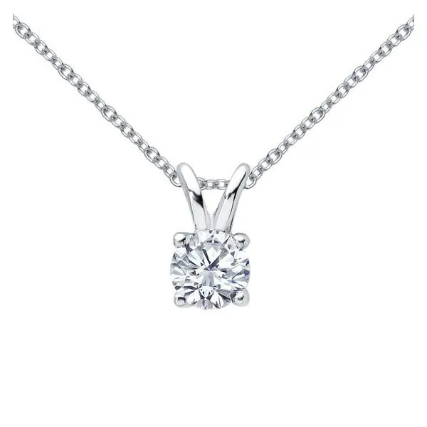 Sterling Silver Lafonn Simulated Diamond Necklace Don's Jewelry & Design Washington, IA