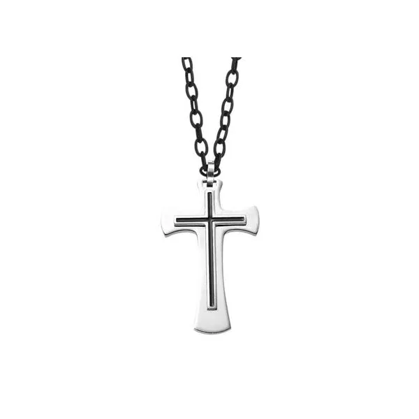 Stainless Steel Cross Necklace Don's Jewelry & Design Washington, IA