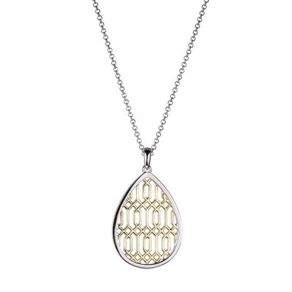 Sterling Silver & Yellow Gold Plate Necklace Don's Jewelry & Design Washington, IA
