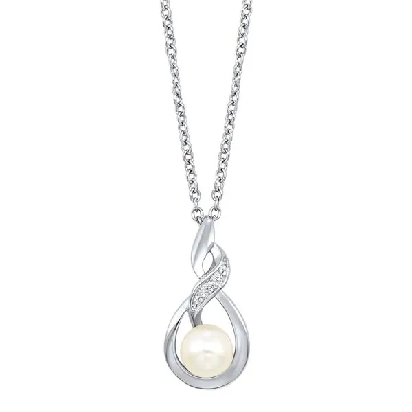 Sterling Silver Freshwater Pearl Necklace Don's Jewelry & Design Washington, IA