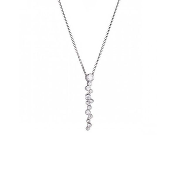 Sterling Silver CZ Necklace Don's Jewelry & Design Washington, IA