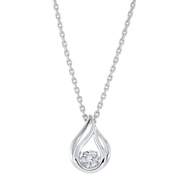 Sterling Silver CZ Necklace Don's Jewelry & Design Washington, IA