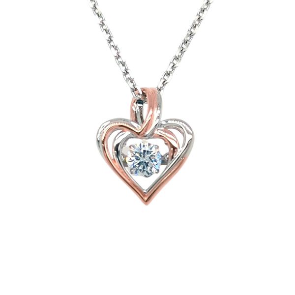 Sterling Silver Heart Necklace Don's Jewelry & Design Washington, IA