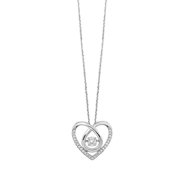 Sterling Silver Diamond Necklace Don's Jewelry & Design Washington, IA
