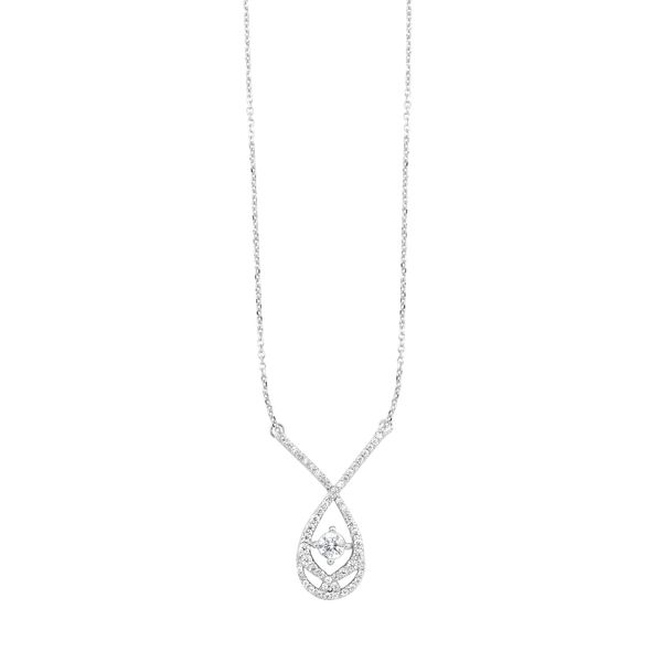 Sterling Silver Diamond Necklace Don's Jewelry & Design Washington, IA